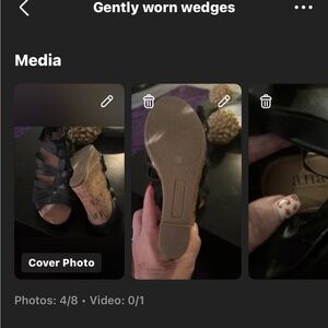 Anna Black Elegant Sandals